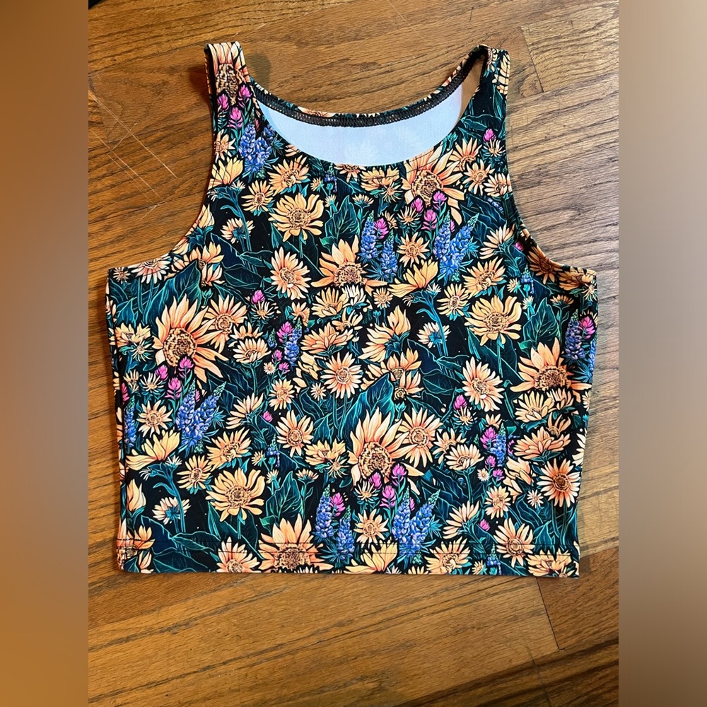 Rachel Pohl Balsamroot Crop Top Small S